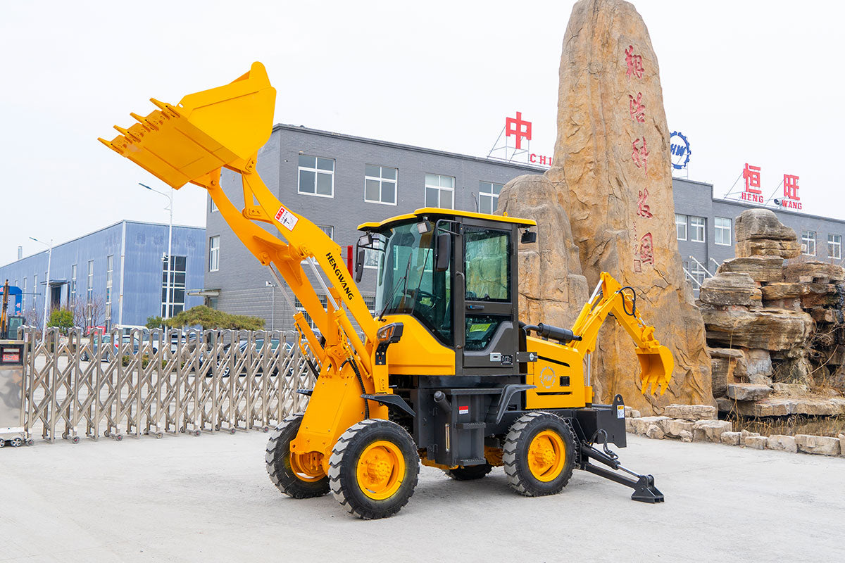 HW08-12 excavator loader.