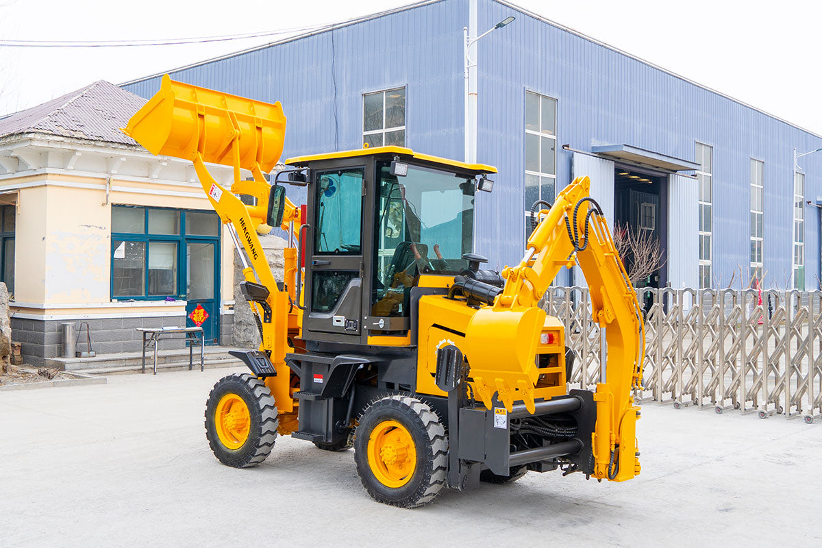 HW08-12 excavator loader.