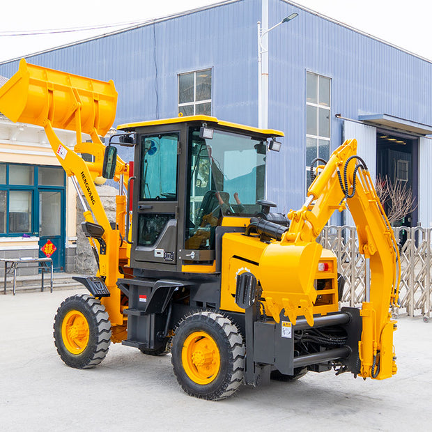 HW08-12 excavator loader.