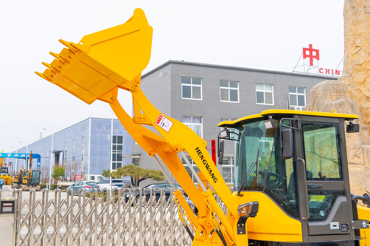 HW08-12 excavator loader.