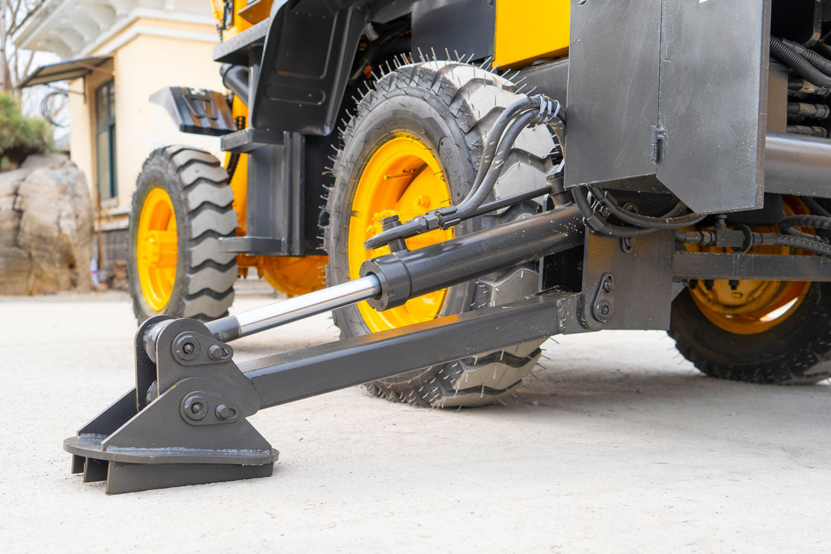 HW08-12 excavator loader.