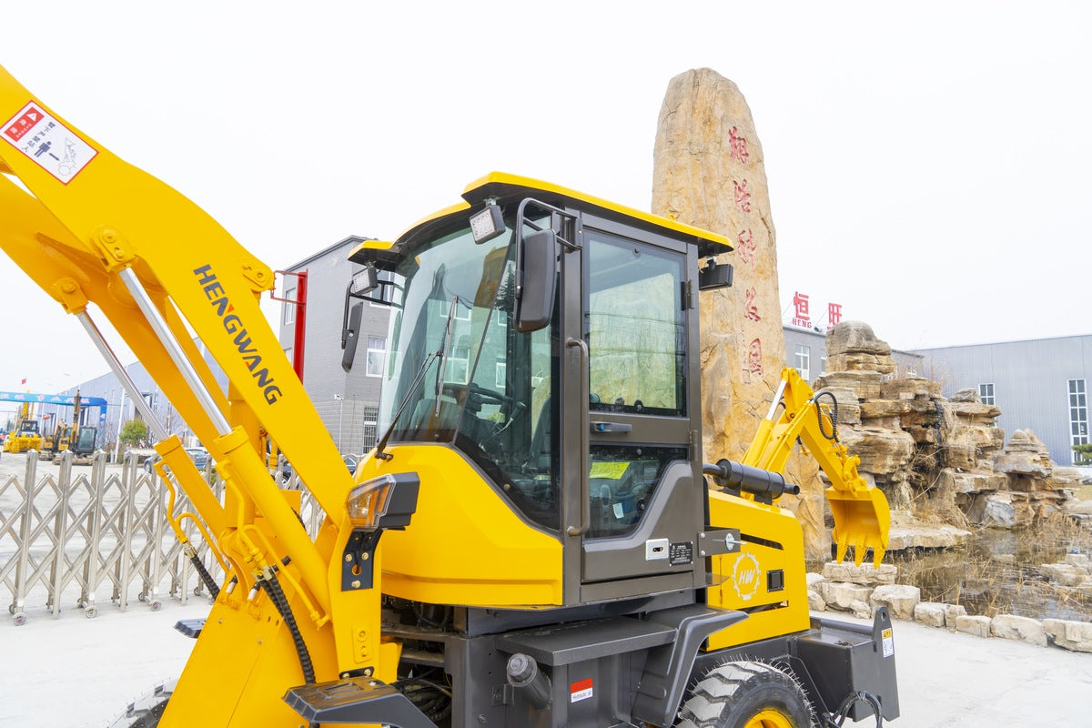 HW08-12 excavator loader.