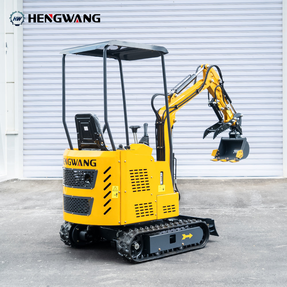 Mini Excavator With Powerful Engine Side swing Making Work Time-saving Available in 3 colors