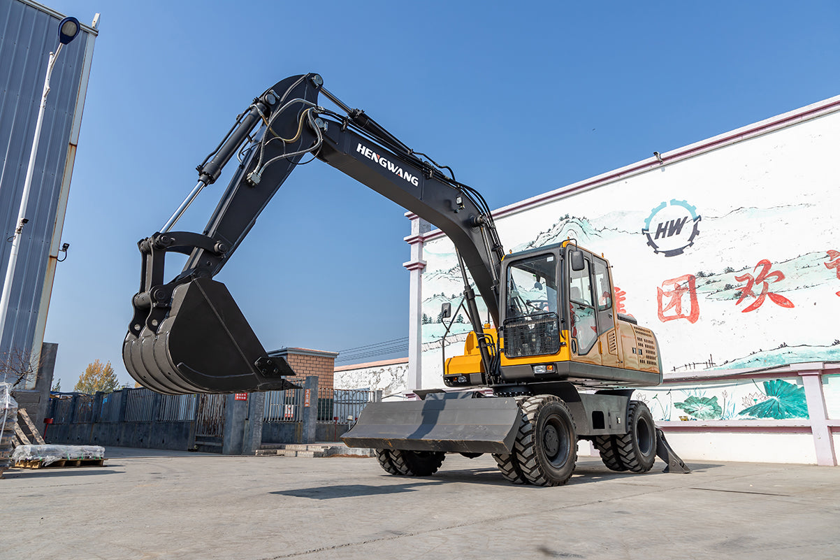 HWL150 Wheeled Excavator.