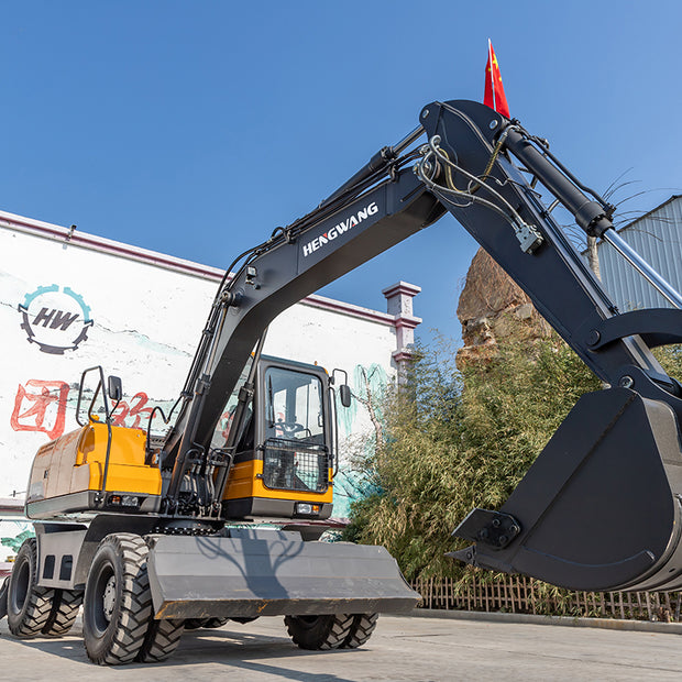 HWL150 Wheeled Excavator.