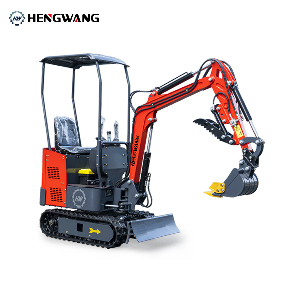 1.5Ton Mini Excavator | Extended Chassis & Boom Swing | 3 Colors Available