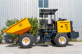 HW-3T wheeled tipper truck.