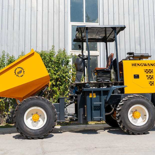 HW-3T wheeled tipper truck.
