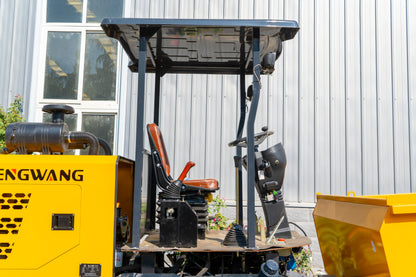 HW-3T wheeled tipper truck.