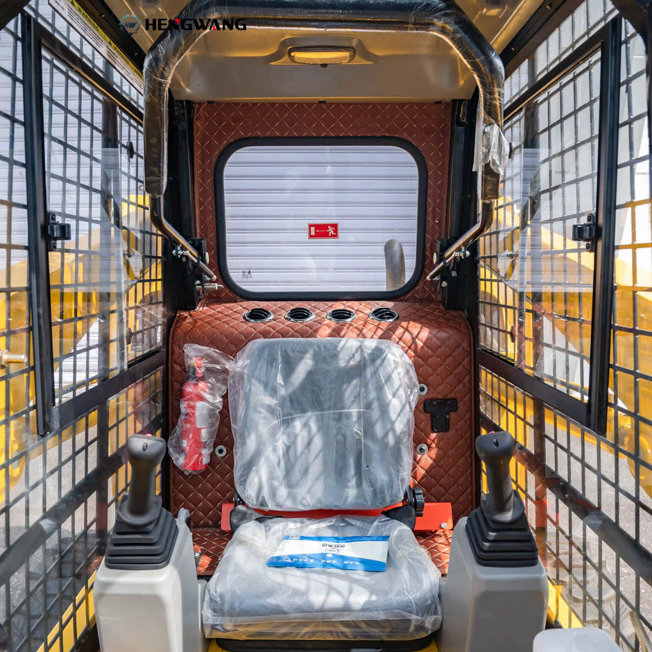 Compact Skid Steer Loader, 1,543 lb Load, 37kW Diesel