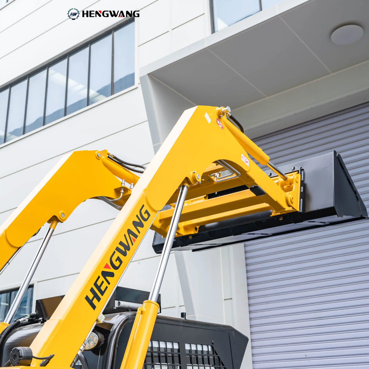 Compact Skid Steer Loader, 1,543 lb Load, 37kW Diesel