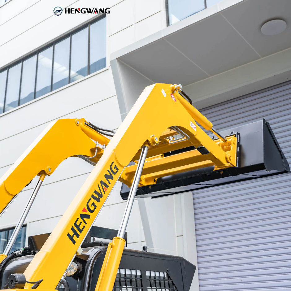 Compact Skid Steer Loader, 1,543 lb Load, 37kW Diesel