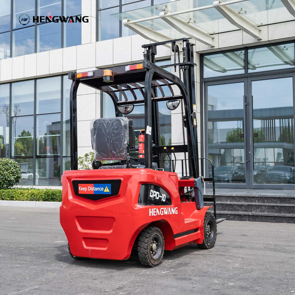 2,200 lb electric forklift CPD-10 for warehouse and industrial use