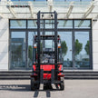 2,200 lb electric forklift for warehouse and material handling