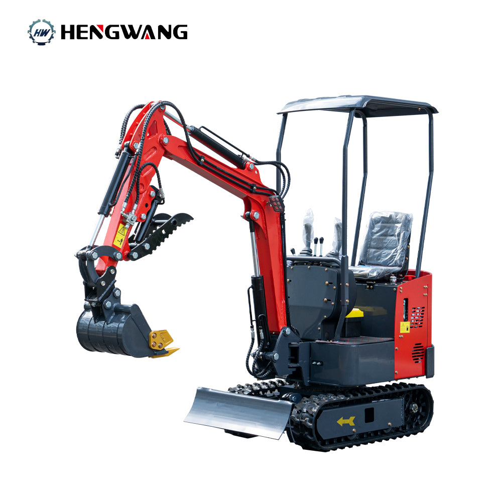 1.5Ton Mini Excavator | Extended Chassis & Boom Swing | 3 Colors Available