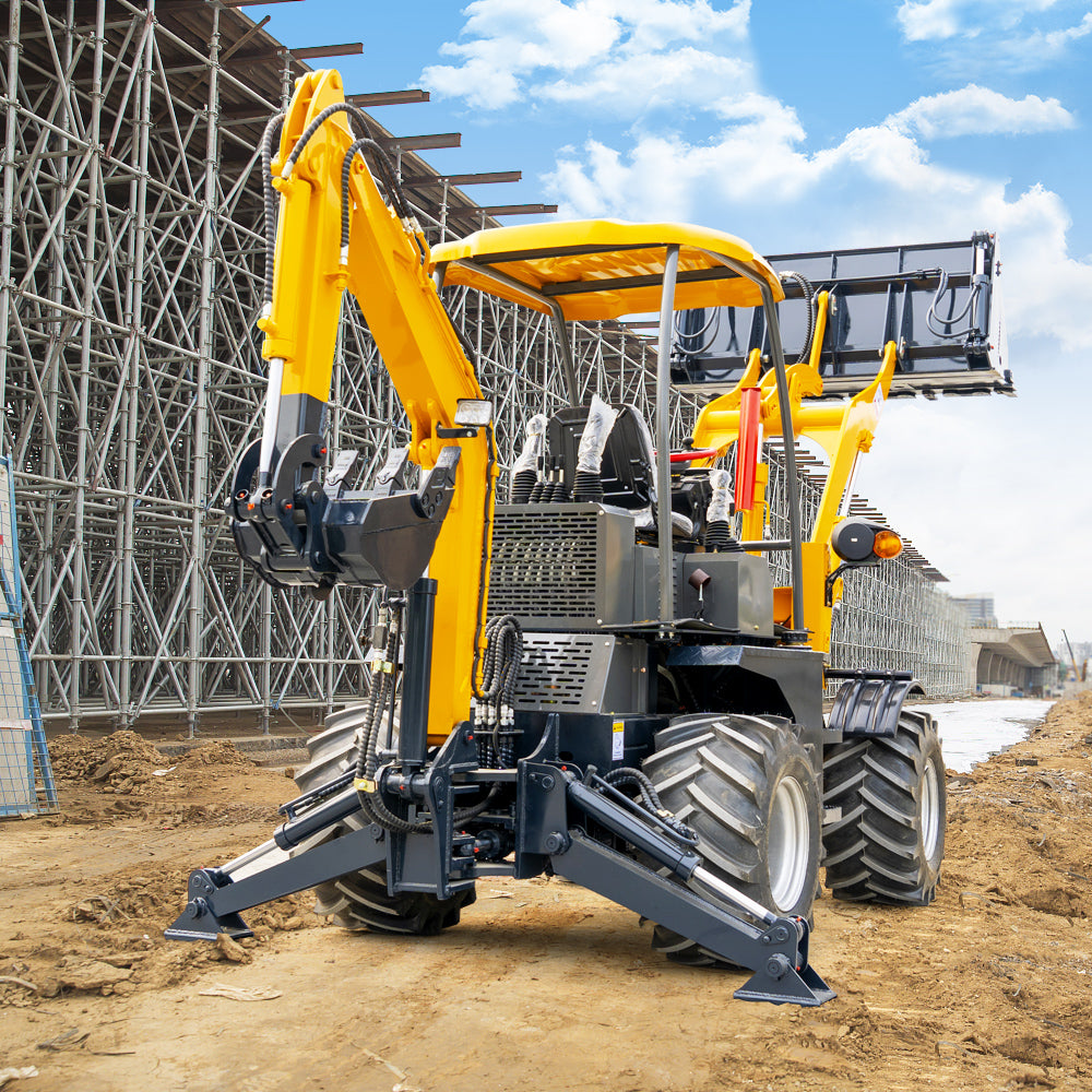 HW10-50Excavator working at both ends