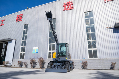 HWL40 wheeled excavator.