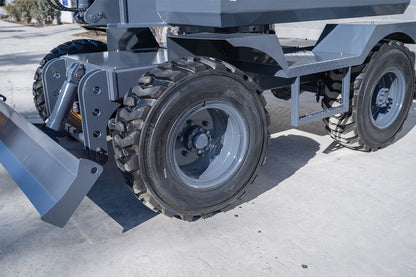 HWL40 wheeled excavator.