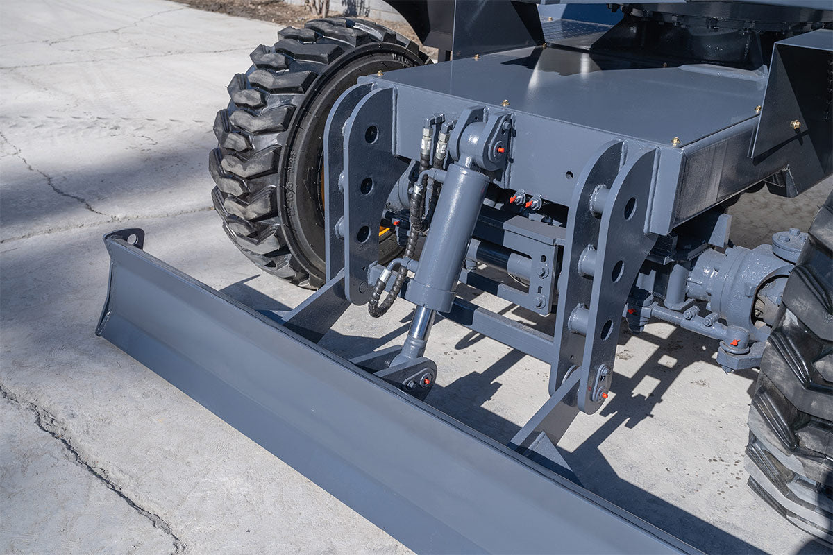 HWL40 wheeled excavator.