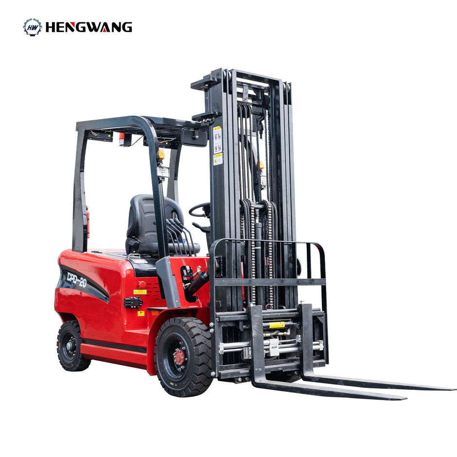 4400 lb electric forklift for warehouse material handling