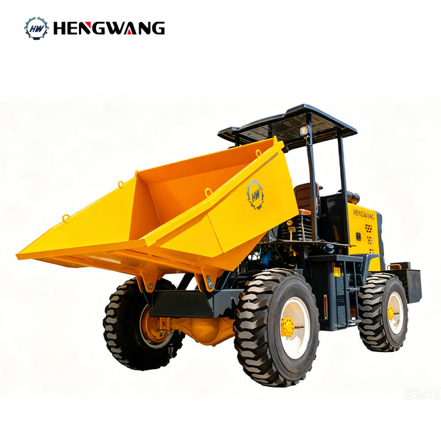 HW-3T wheeled tipper truck.