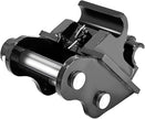 Mechanical Mini Excavator Quick Change Hitch, Backhoe Attachment, for 1T to 1.5T Excavators, 90MM/3.54in Span, 25MM/0.98in Hole Diameter, 90MM/3.54in Central Wheelbase