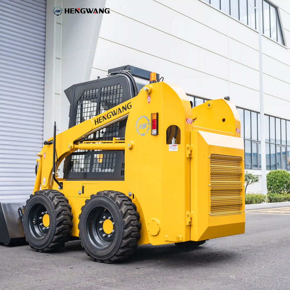 Compact Skid Steer Loader, 1,543 lb Load, 37kW Diesel