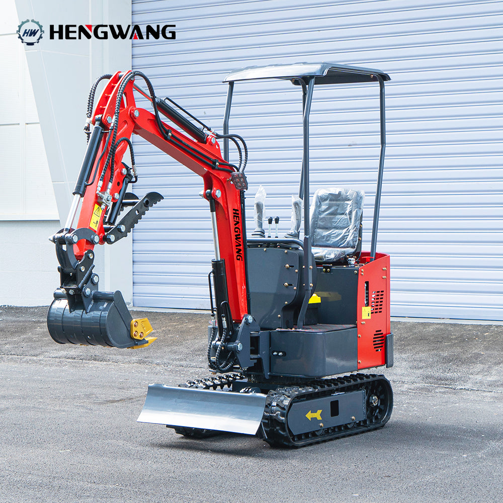 1.5Ton Mini Excavator | Extended Chassis & Boom Swing | 3 Colors Available