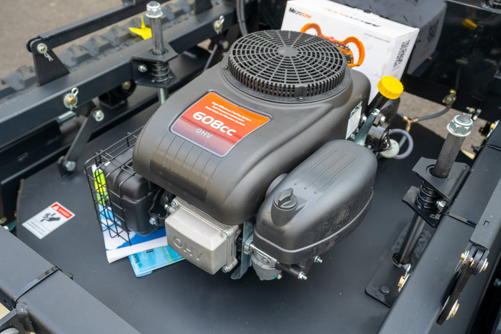 Gasoline remote control lawn mower 22 HP winter snow pusher, detachable