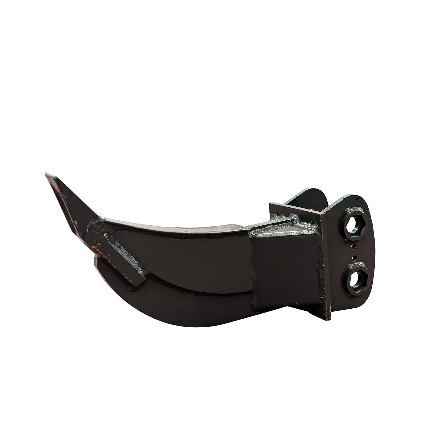 Mini Excavator Ripper, Backhoe Scarifier, Small Digger Attachment, for 1T to 1.5Tons Excavators, 90MM/3.54in Span, 25MM/0.98in Hole Diameter, 90MM/3.54in Central Wheelbase