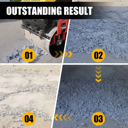 Vibration Powerful Walk Behind Roller Free Delivery Compactor