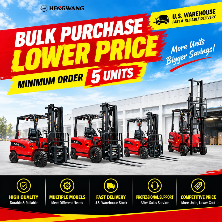 Electric Forklift Wholesale Deal, Minimum Order 5 Units