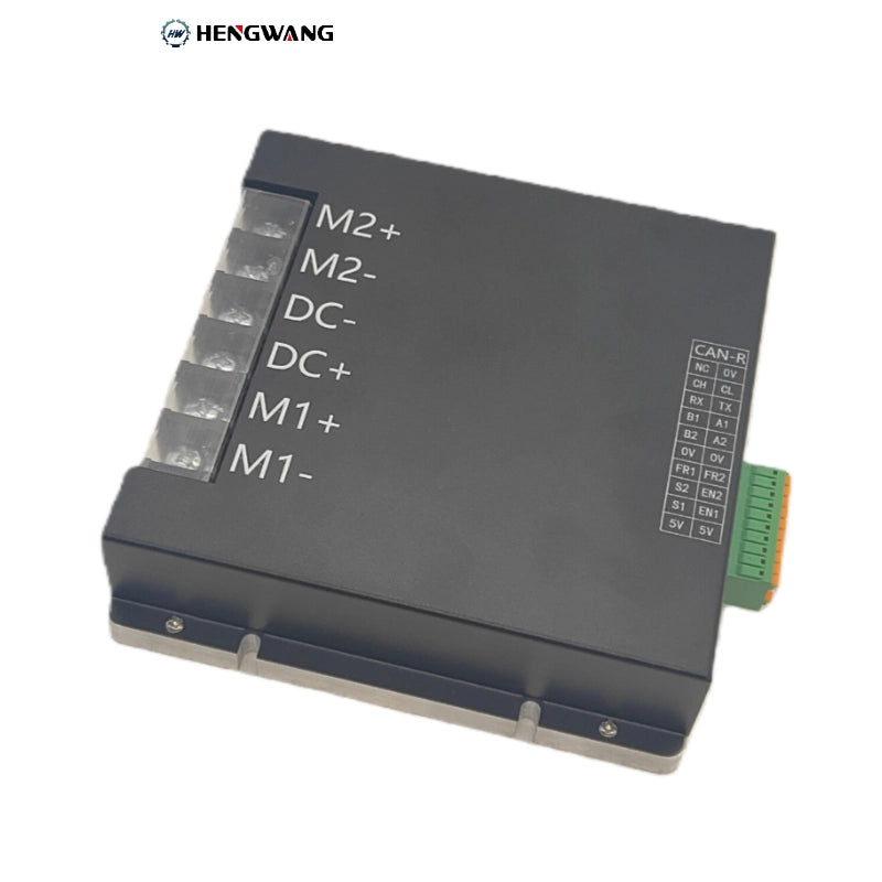 HENGWANG remote lawn mower dual motor drive controller with terminal wiring and CAN communication connector