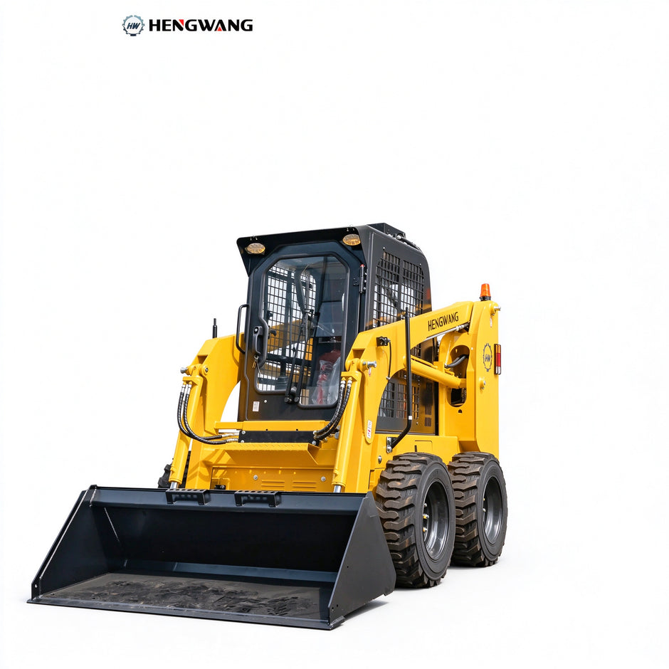 Compact Skid Steer Loader, 1,543 lb Load, 37kW Diesel