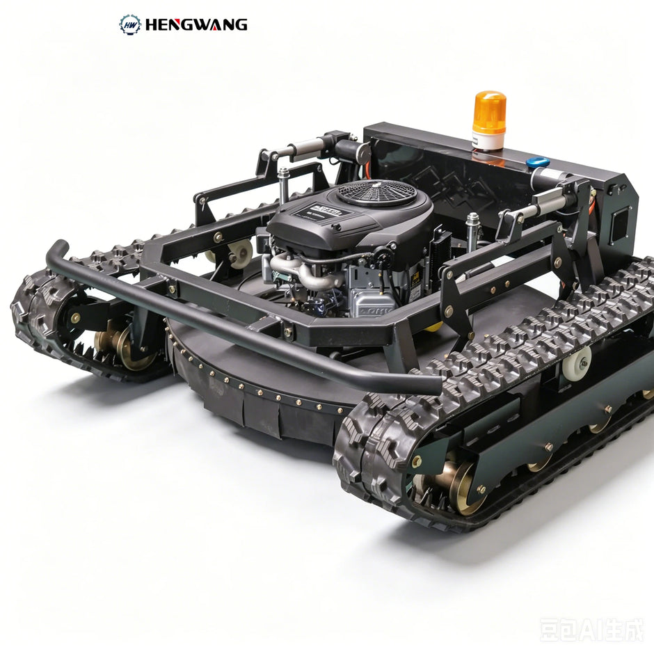 27HP Remote Control Lawn Mower | 65° Slope, 90cm Cutting Deck