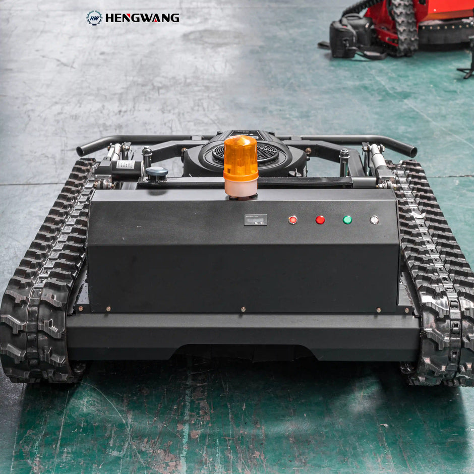 27HP Remote Control Lawn Mower | 65° Slope, 90cm Cutting Deck