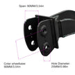 Mini Excavator Ripper, Backhoe Scarifier, Small Digger Attachment, for 1T to 1.5Tons Excavators, 90MM/3.54in Span, 25MM/0.98in Hole Diameter, 90MM/3.54in Central Wheelbase